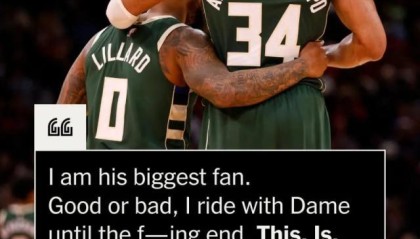 以德报怨？字母哥：我是利拉德粉丝 雄鹿是他的球队